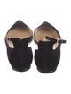 Jimmy Choo Suede D'Orsay Flats