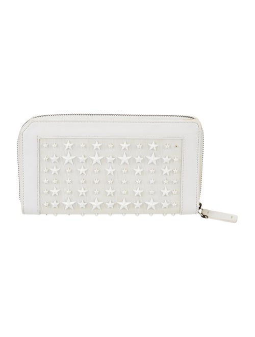 Jimmy Choo Canvas Printed Continental Wallet