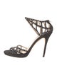 Jimmy Choo Glitter Accents Sandals