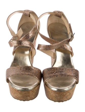 Jimmy Choo Leather Espadrilles