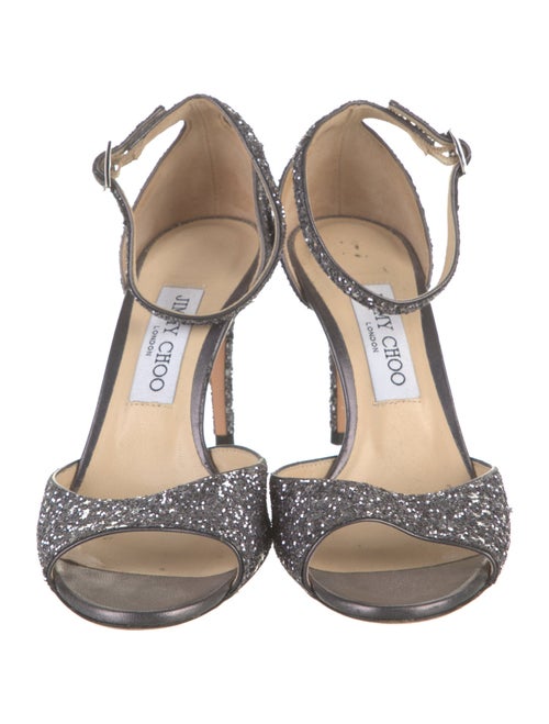 Jimmy Choo Glitter Sandals