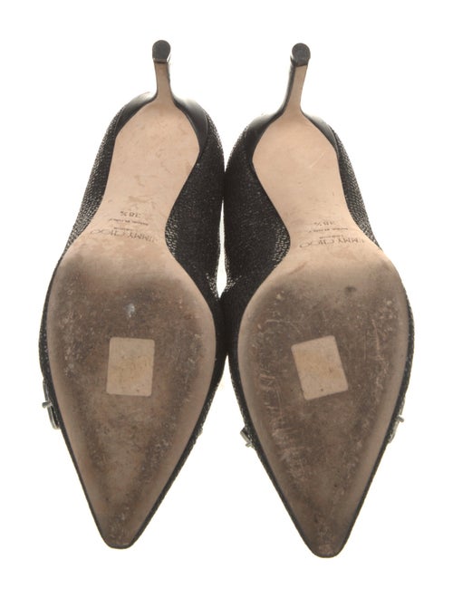 Jimmy Choo Glitter Glitter Accents Pumps