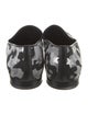 Jimmy Choo Camouflage Print Glitter Accents Loafers