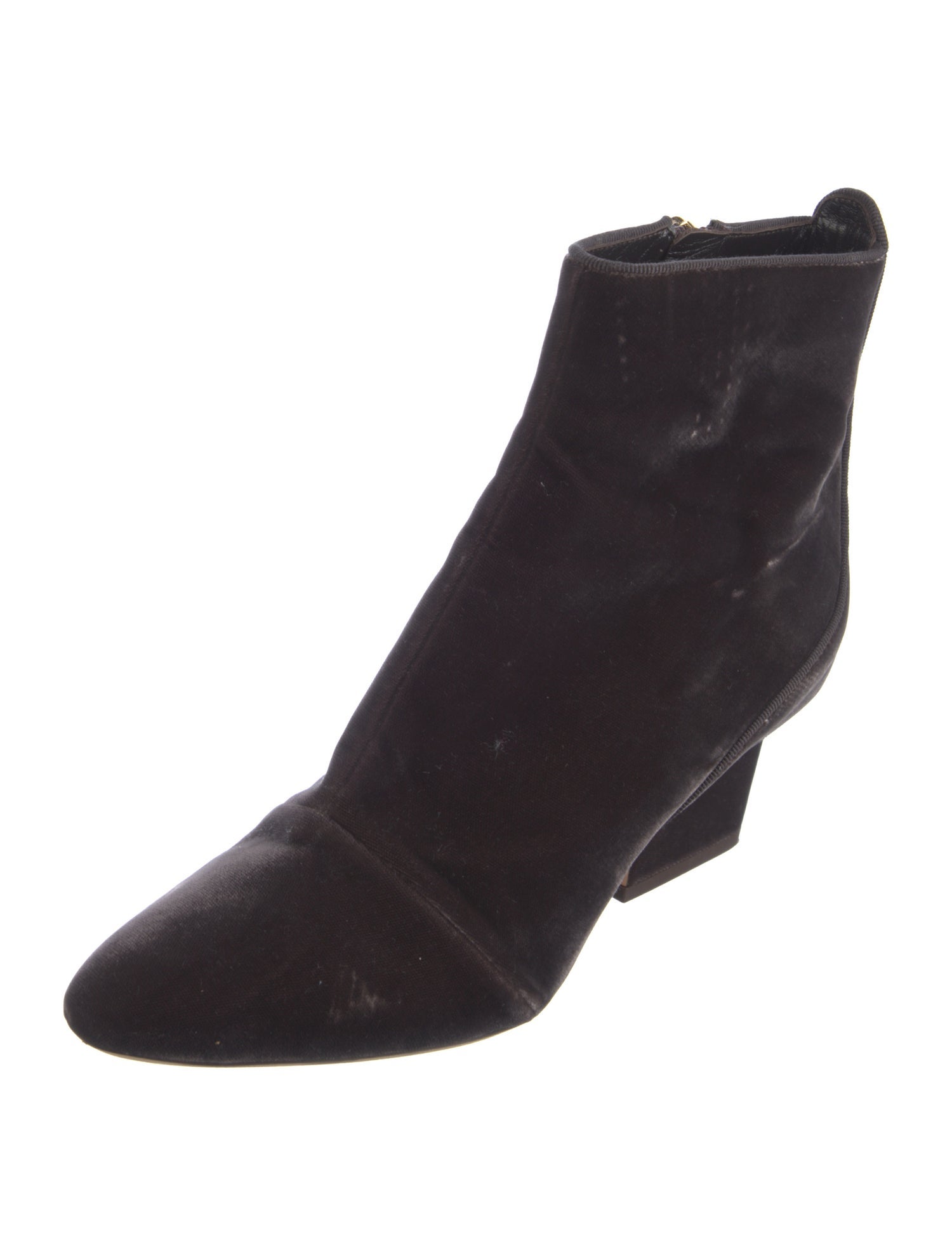 Jimmy Choo Velvet Boots