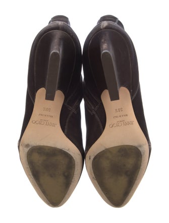 Jimmy Choo Velvet Boots