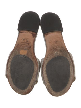 Jimmy Choo Glitter Accents Slides