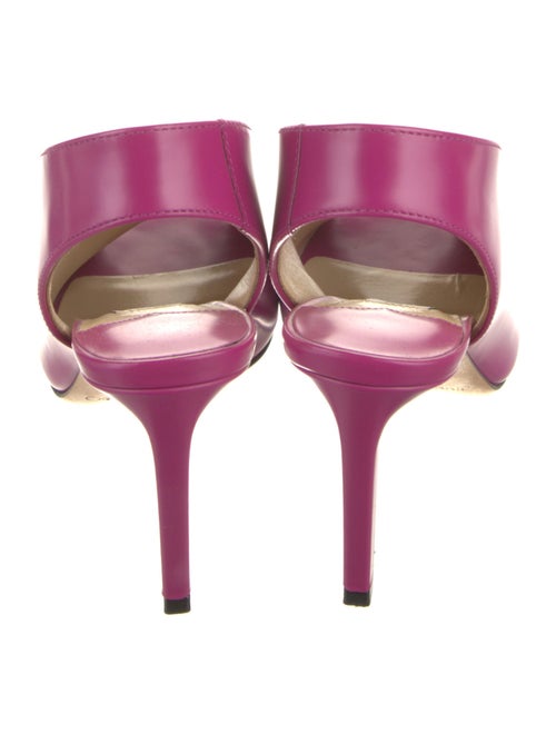 Jimmy Choo Leather Slingback Sandals