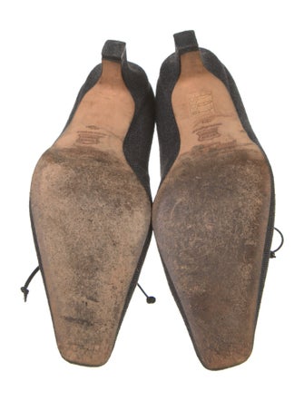 Jimmy Choo Wool Bow Accents Pumps