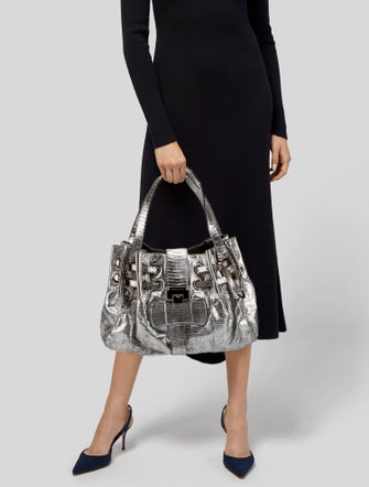 Jimmy Choo Leather Shoulder Bag