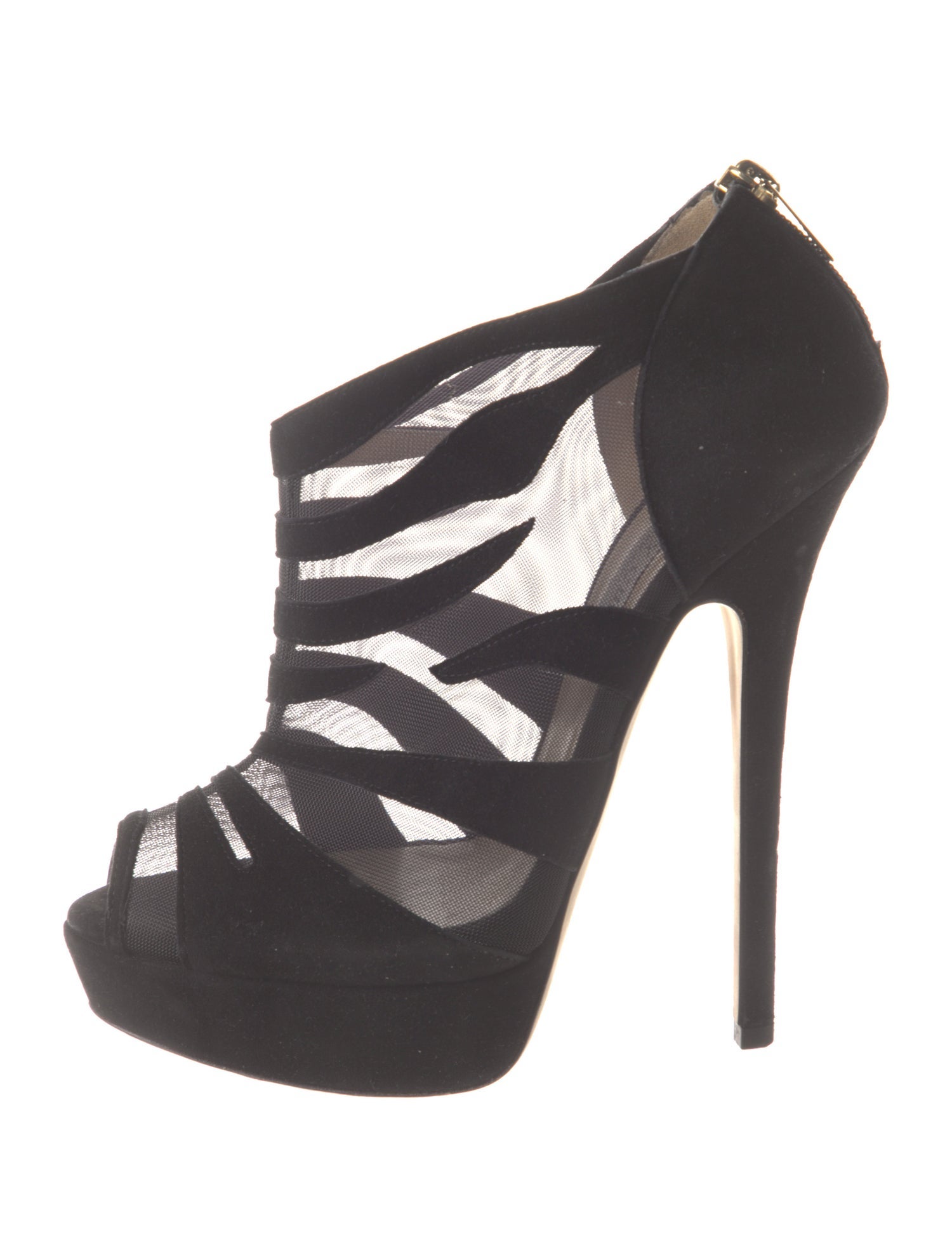 Jimmy Choo Suede T-Strap Pumps