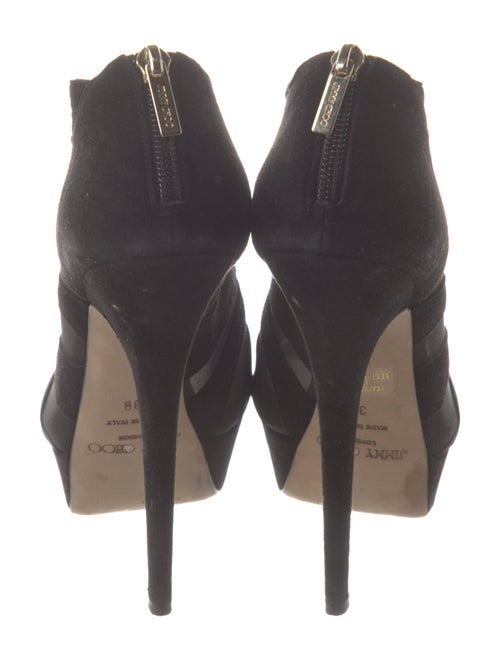 Jimmy Choo Suede T-Strap Pumps
