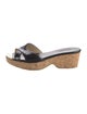 Jimmy Choo Prima Patent Leather Slides