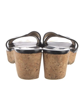 Jimmy Choo Prima Patent Leather Slides