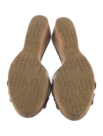 Jimmy Choo Prima Patent Leather Slides