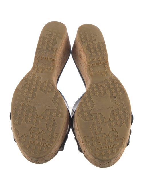 Jimmy Choo Prima Patent Leather Slides