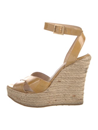 Jimmy Choo Patent Leather Espadrilles