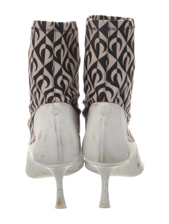 Jimmy Choo Nylon Printed Sock Boots