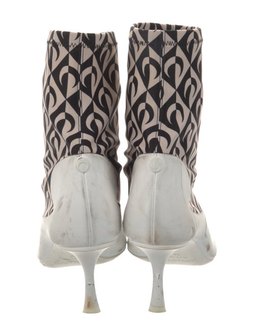 Jimmy Choo Nylon Printed Sock Boots