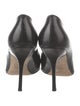 Jimmy Choo Leather Cutout Accent Pumps