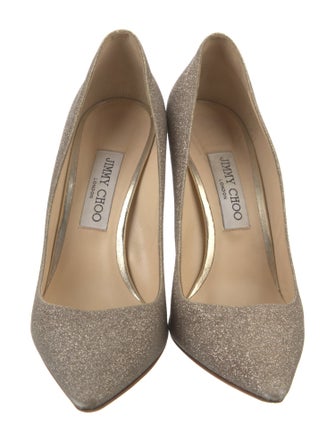 Jimmy Choo Glitter Glitter Accents Pumps