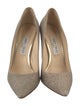 Jimmy Choo Glitter Glitter Accents Pumps