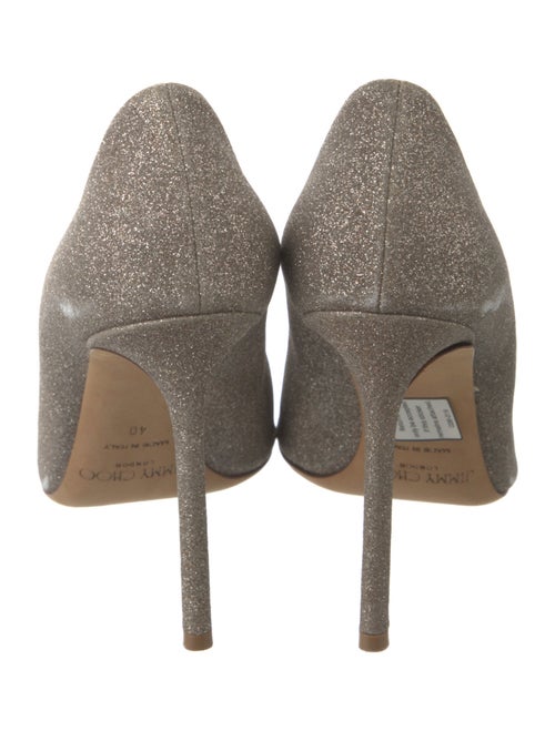 Jimmy Choo Glitter Glitter Accents Pumps