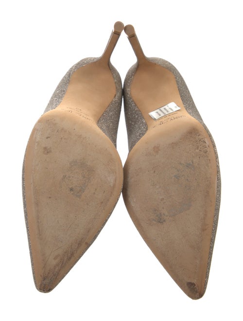 Jimmy Choo Glitter Glitter Accents Pumps