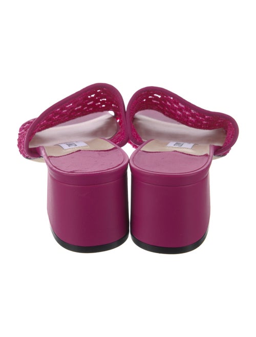 Jimmy Choo Leather Slides