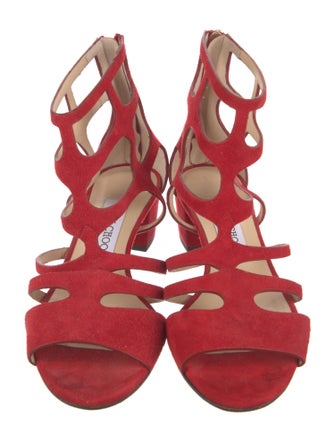 Jimmy Choo Suede Gladiator Sandals