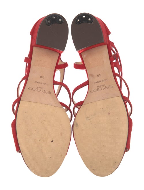 Jimmy Choo Suede Gladiator Sandals