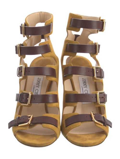 Jimmy Choo Suede Gladiator Sandals