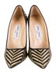 Jimmy Choo Leather Printed Pumps