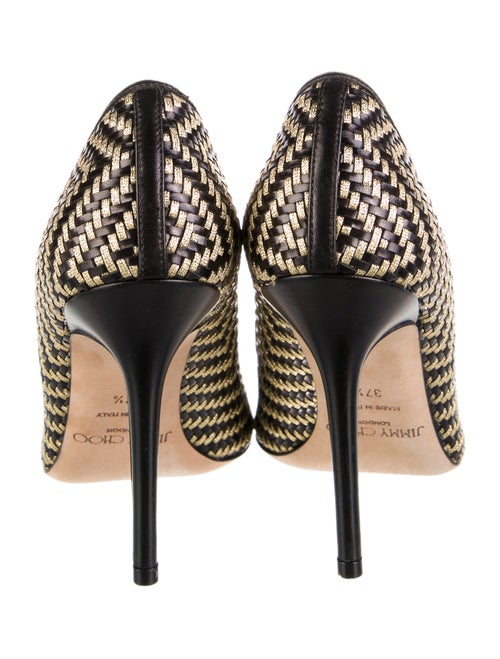 Jimmy Choo Leather Printed Pumps