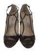 Jimmy Choo Patent Leather T-Strap Pumps
