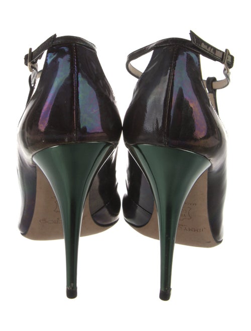Jimmy Choo Patent Leather T-Strap Pumps