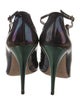 Jimmy Choo Patent Leather T-Strap Pumps