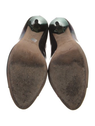 Jimmy Choo Patent Leather T-Strap Pumps