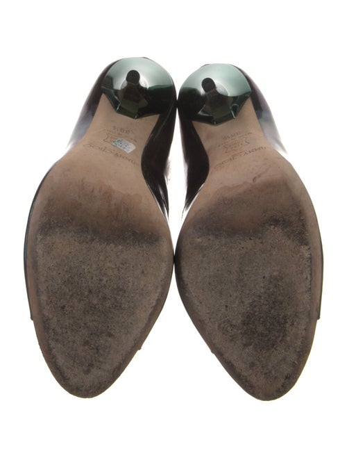 Jimmy Choo Patent Leather T-Strap Pumps