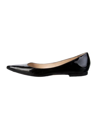 Jimmy Choo Patent Leather Flats