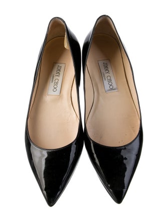 Jimmy Choo Patent Leather Flats