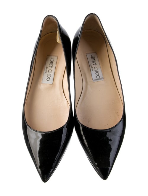 Jimmy Choo Patent Leather Flats