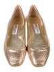 Jimmy Choo Glitter Ballet Flats