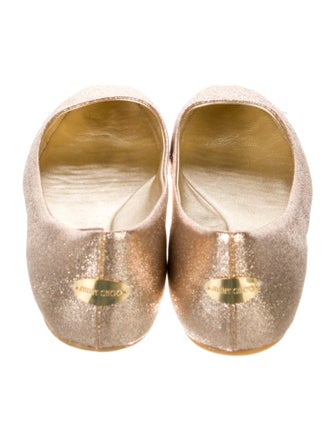 Jimmy Choo Glitter Ballet Flats