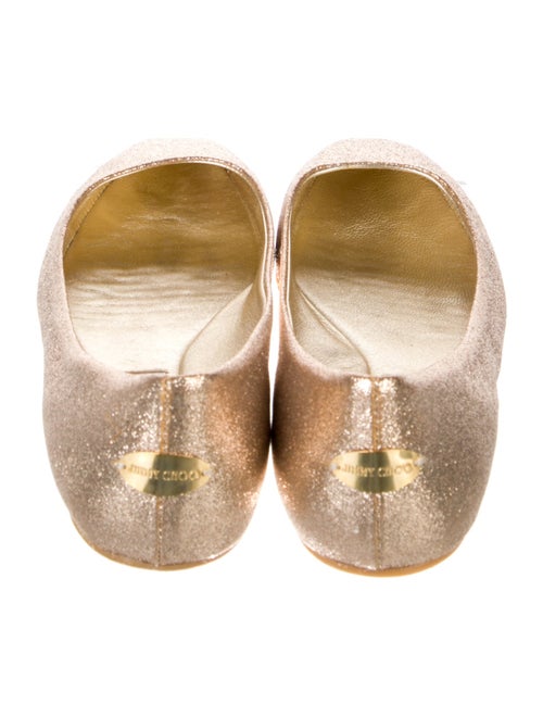 Jimmy Choo Glitter Ballet Flats