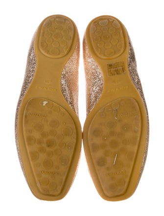 Jimmy Choo Glitter Ballet Flats