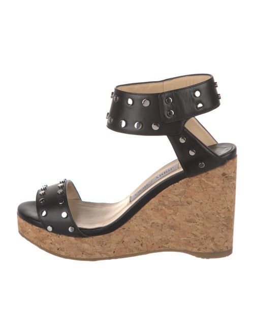 Jimmy Choo Leather Espadrilles