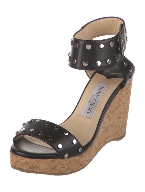 Jimmy Choo Leather Espadrilles