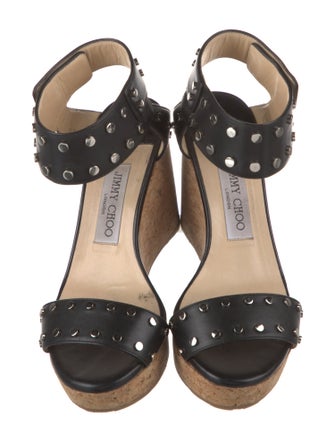 Jimmy Choo Leather Espadrilles