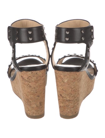 Jimmy Choo Leather Espadrilles