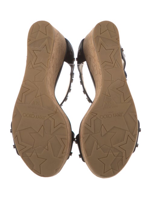 Jimmy Choo Leather Espadrilles